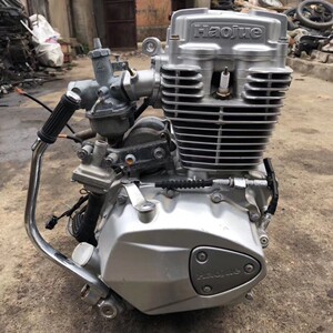 二手国三豪爵银豹摩托车发动机125-8悦冠150-2链条机头钱江通用