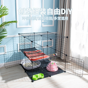 创意猫笼子室内超大自由空间家用猫咪别墅diy宠物笼通用猫舍猫窝