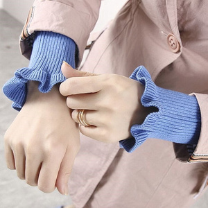 袖子长衣服短毛衫