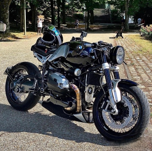 进口宝马拿铁1200摩托车四缸cb400c改装复古街车趴赛重机车公路赛