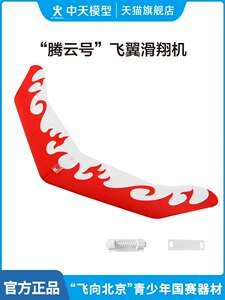 中天模型 腾云号飞翼滑翔机 泡沫飞机手抛儿童户外玩具飞天航模型