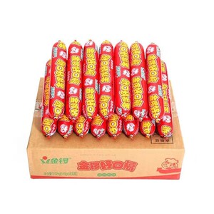 金锣115克好口福火腿肠淀粉麻辣烫煎炸火锅儿童大人都爱吃的零食