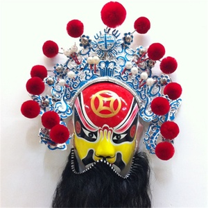京剧脸谱头饰装饰