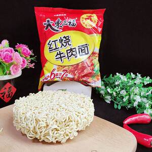 新品今麦郎大东三福方便面整箱24袋红烧牛肉面今麦郎东三福泡面