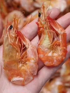 烤虾干即食特级风干海虾干大号烘干虾无盐干虾零食对虾软壳虾干