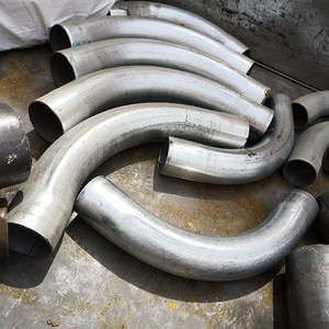 碳钢薄5穿线弯f头dn1壁0大月弯dn125镀锌大弯d8100煨制弯管nd6d4d