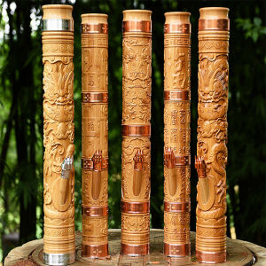 云南水烟筒竹子大号特产烟筒竹制水烟斗大小号老式水烟袋烟杆烟具