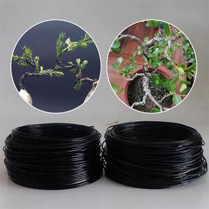 绑花铁丝定型植物造型软铁线盆景铝丝攀扎丝花卉塑形古铜色铝线