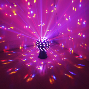 声控彩灯ktv酒吧氛围灯家用旋转七彩变色浪漫卧室装饰气氛爆闪灯