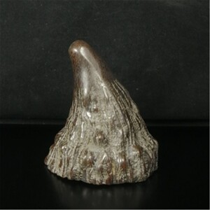 旧藏老犀牛角尖子角雕摆件古玩古董古玩杂项农村收淘老货老物件