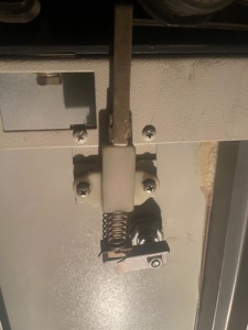 电梯三角锁摆杆顶杆/161门锁卸下棒适用三菱申菱厅门层门电梯配件