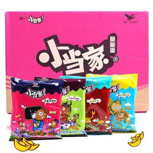 新包装统一小当家方便面小当家香葱味干脆面休闲小零食 整箱包装