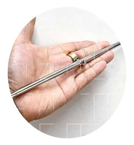 分水峨嵋刺不锈钢奇门兵器演ar武术未开y仿古兵f判官笔