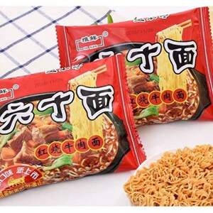 老式老牌六丁目方便面干吃面雅鲜干脆面小时候的味道90后怀旧版