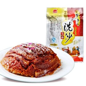 四川宝月洗沙300g*2袋 喜沙肉夹沙肉甜烧白九斗碗芝麻味馅料微甜
