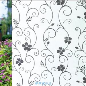 橱柜贴窗纸在上玻璃纸s风景贴膜镜子门窗帖纸磨砂膜防水窗子阳