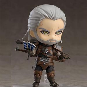 巫师3游戏周边q版杰洛特手办粘土gsc模型人偶玩具公仔摆件可动