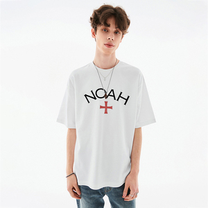 noah230g十字架短袖t恤 美式街头潮牌休闲宽松男女情侣圆领体恤夏