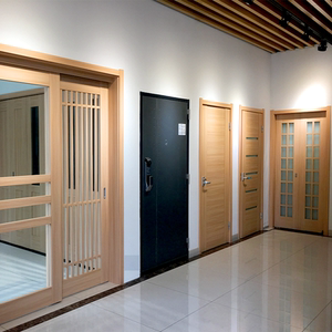 日本富耐入户折叠子母门防盗门家用日式防盗安全门和室门定制做