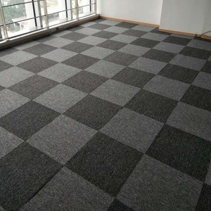 办公室方块地毯防火房间PVC块毯50X50拼接台球室宾馆客厅卧室棋牌