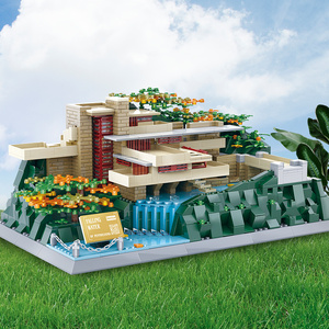 房子别墅拼装积木中国风古建筑大型模型成年高难度男孩子礼物乐高