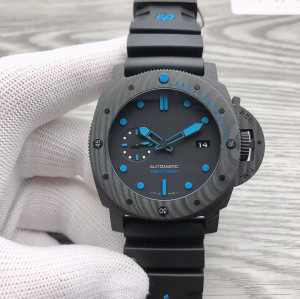 沛纳海来金pam1616碳纤维表壳960机械潜水男表616夜光计时手表