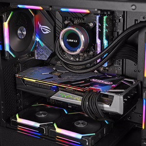 联力2代积木风扇台式主机台式电脑机箱风扇1k2cm水冷散热cpu风冷