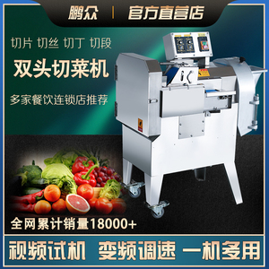 切菜机商用电动食堂用蔬菜土豆切丝片丁块段器全自动多功能切菜机