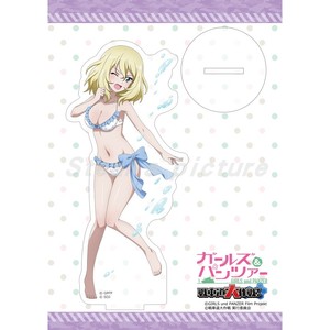 动漫周边少女与战车 战车大作战 泳装安丘比 大吉岭 立牌摆件现货