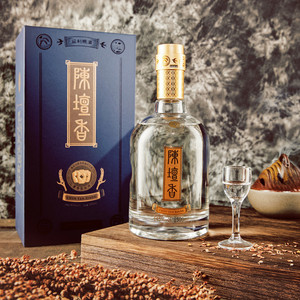 监利粮酒监粮高端白酒老酒陈檀香浓酱兼清香型礼品商务45度白酒*6
