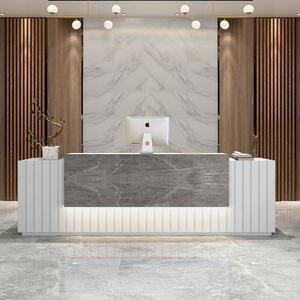 墙岩板多层3d大理石材公司前台酒店大厅吧台形象tb7016517317805