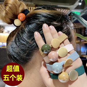 80东进立万淘宝罐装头绳扎头发饰品成人皮套韩国可爱皮筋发绳清新