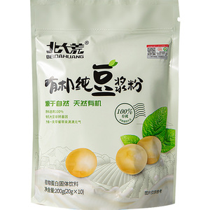 北大荒有机纯豆浆粉蔗糖原味豆浆速溶冲饮佳节送礼