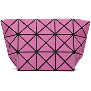 issey miyake/三宅一生 粉色 prism frost 手拿包2021新款秋冬包