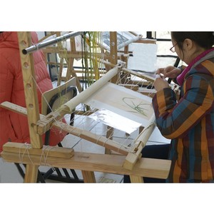 苏绣diyd手工刺绣工具十字绣绣架三脚架t型三角架一对调节高度使