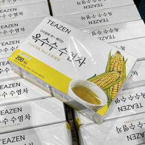 上海Costco代购韩国进口TEAZEN玉米须茶包袋泡茶冷热皆宜1.5g*200