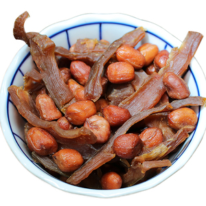 盛芝芬盛阿姨笋干豆浙江省德清县特产笋干花生豆莫干山盛阿姨笋豆