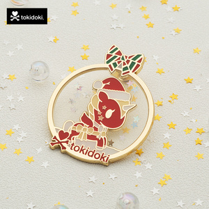 tokidoki淘奇多奇假日派对圣诞独角兽徽章盲盒潮玩女生纪念品礼物