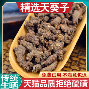 野生天葵子中药材500g精选特级正品紫背天葵草千年老鼠屎新货磨粉