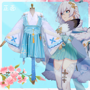 崩坏3崩3cos服装女cosplay德丽莎 朔夜观星套装