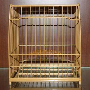 南京侯氏绣眼鸟笼临华款全w琉青寿字门绣眼亮笼绣眼板笼绣眼笼