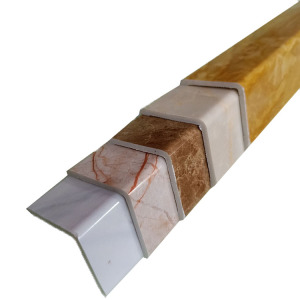 石塑pvc护角条护分角保护条90打装饰防撞包阳角线w免度孔3公墙