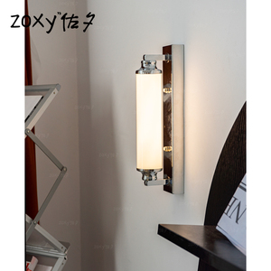 zoxy佐夕 包豪斯长条壁灯北欧设计师中古工业风led灯管床头墙壁灯
