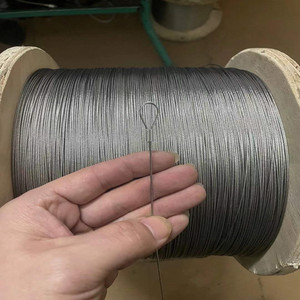 不锈钢微型特细柔软钢丝绳直径0.3mm-6.0mm索套吊灯钢丝线