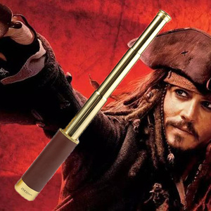 铜海盗望远镜加勒比杰克船长伸缩2530高清高倍送礼微光夜视演唱会