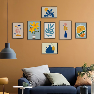 照片墙装饰画相片客厅背景墙装饰相框挂墙墙上相册墙简约创意组合