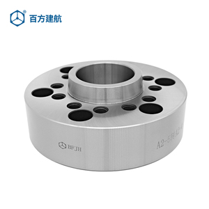 数控车床主轴转换法兰盘端口过渡转a2-3 ah2-4 a2-5 连接法兰加硬
