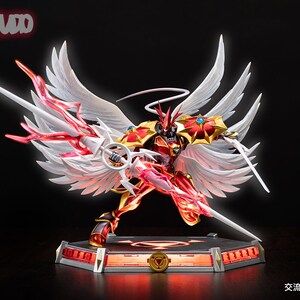 数码宝贝真红莲骑士兽
