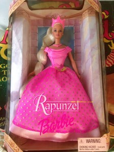 美泰barbie rapunzel1999 收藏限量 童话丽宝莎长发公主 芭比娃娃