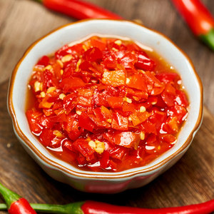 湖南特产火辣辣湘味珍品剁辣椒500gx1瓶